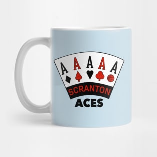 Defunct Scranton Aces Eastern Basketball Assoc. 1980 Mug